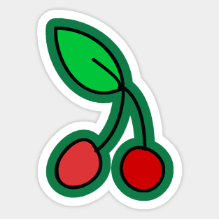 Cherries Sticker